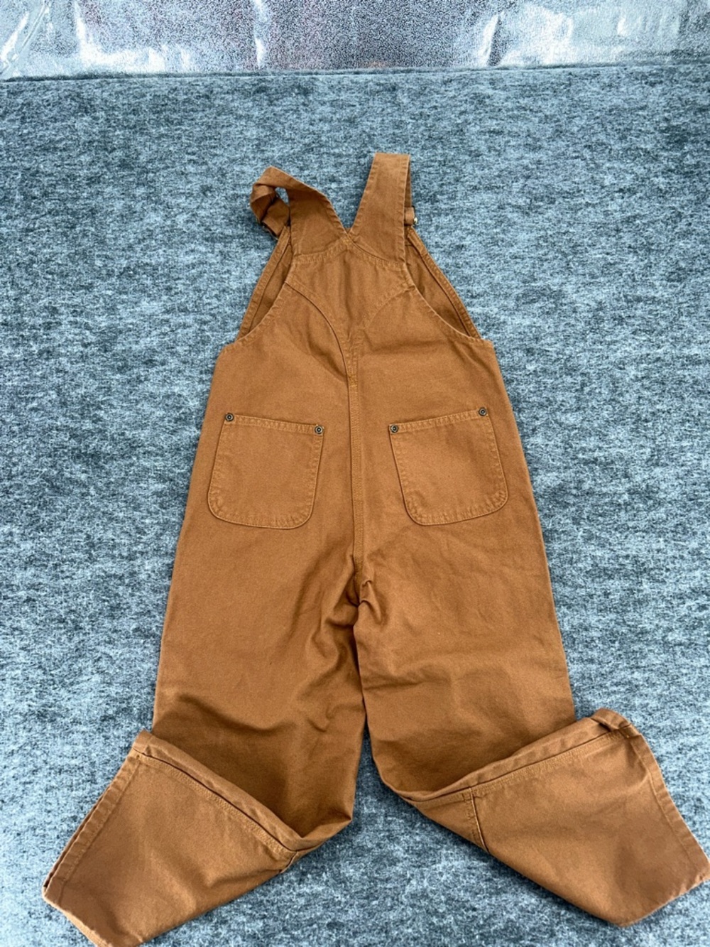 Carhartt Kids Duck Washed Bib Overall Size 6 CHILD) - Picture 4 of 8
